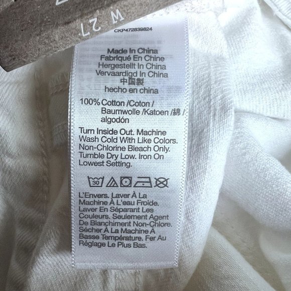 Madewell The Slouchy Boyjean 27 NWT - Picture 11 of 12